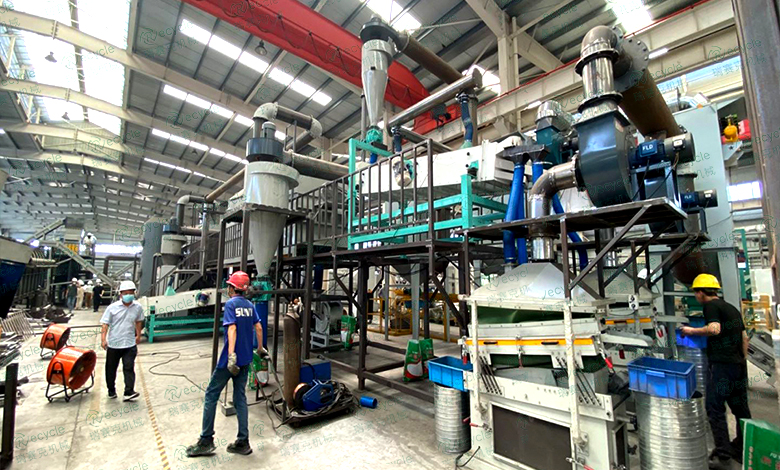 廢舊鋰電池回收設備